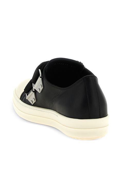 strap low sneaks sneakers man black RICK OWENS | RU01F2896 LCO911